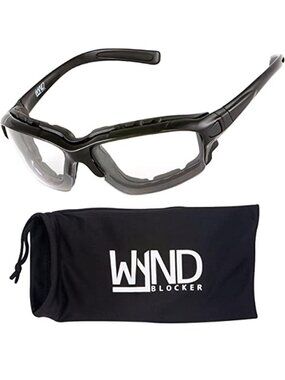 Motorcycle Riding Sunglasses UV400 Wrap Sports Goggles Windproof Cycling